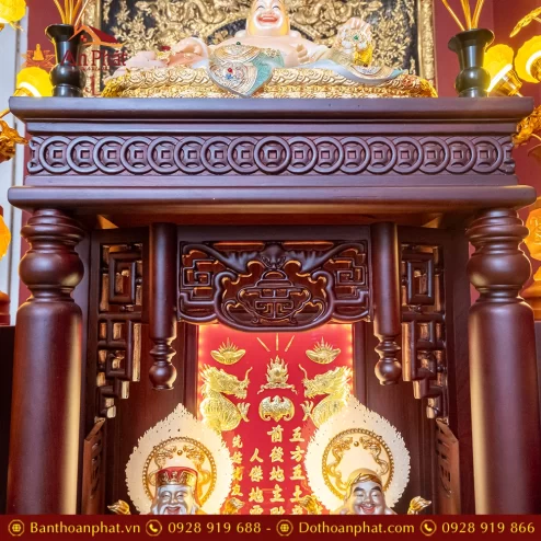 Bàn Thần Tài Ông Địa Gỗ Hương Đồ Thờ Nhập Khẩu TT892 44 ban than tai ong dia go huong do tho nhap khau tt892 21