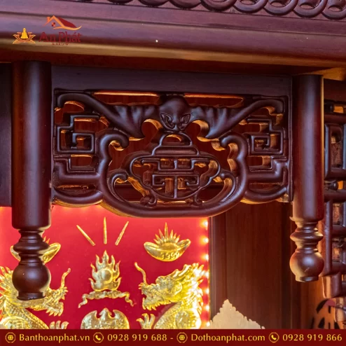 Bàn Thần Tài Ông Địa Gỗ Hương Đồ Thờ Nhập Khẩu TT892 46 ban than tai ong dia go huong do tho nhap khau tt892 23