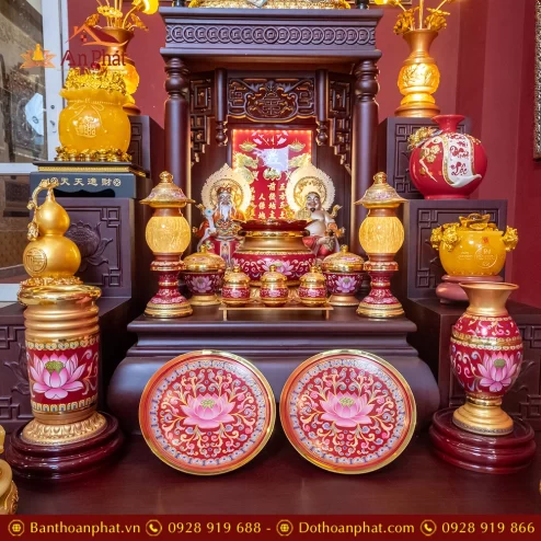Bàn Thần Tài Ông Địa Gỗ Hương Đồ Thờ Nhập Khẩu TT892 29 ban than tai ong dia go huong do tho nhap khau tt892 6