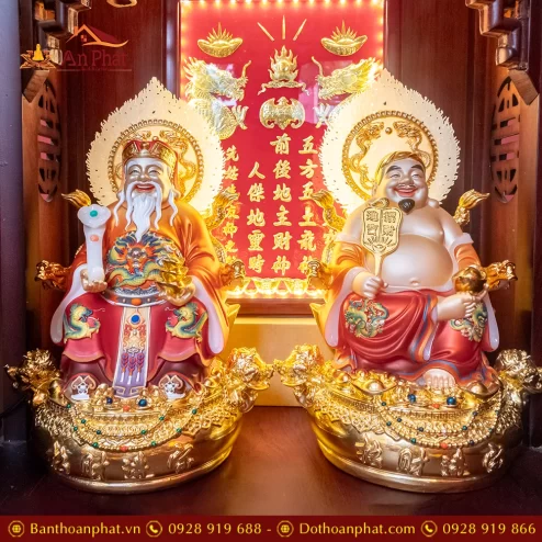 Bàn Thần Tài Ông Địa Gỗ Hương Đồ Thờ Nhập Khẩu TT892 32 ban than tai ong dia go huong do tho nhap khau tt892 9