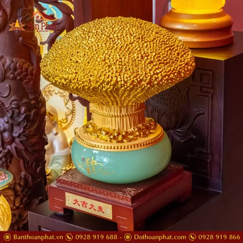 Ban Thần Tài Ông Địa Gỗ Hương Đồ Thờ Nhập Khẩu TT905 43 ban than tai ong dia go huong do tho nhap khau tt905 17