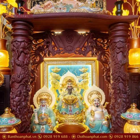 Ban Thần Tài Ông Địa Gỗ Hương Đồ Thờ Nhập Khẩu TT905 51 ban than tai ong dia go huong do tho nhap khau tt905 25