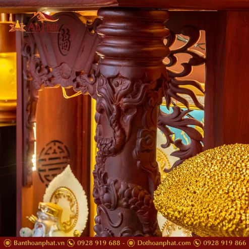 Ban Thần Tài Ông Địa Gỗ Hương Đồ Thờ Nhập Khẩu TT905 31 ban than tai ong dia go huong do tho nhap khau tt905 5