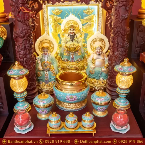 Ban Thần Tài Ông Địa Gỗ Hương Đồ Thờ Nhập Khẩu TT905 32 ban than tai ong dia go huong do tho nhap khau tt905 6