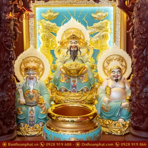 Ban Thần Tài Ông Địa Gỗ Hương Đồ Thờ Nhập Khẩu TT905 35 ban than tai ong dia go huong do tho nhap khau tt905 9