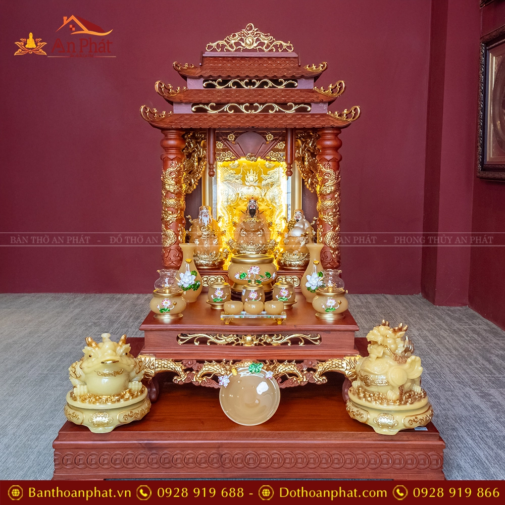 Ban Thần Tài Thổ Địa 3 Mái Đồ Thờ Nhập Khẩu TT887 47 Ban Thần Tài Thổ Địa 3 Mái Đồ Thờ Nhập Khẩu TT887