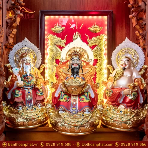 Ban Thần Tài Thổ Địa Cao Cấp Kèm Đồ Thờ TT891 13 ban than tai tho dia cao cap kem do tho tt891 5