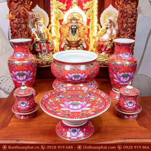 Ban Thần Tài Thổ Địa Cao Cấp Kèm Đồ Thờ TT891 14 ban than tai tho dia cao cap kem do tho tt891 6