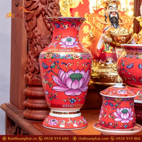 Ban Thần Tài Thổ Địa Cao Cấp Kèm Đồ Thờ TT891 16 ban than tai tho dia cao cap kem do tho tt891 8