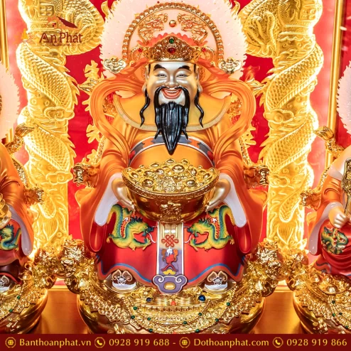 Bàn Thần Tài Thổ Địa Đồ Thờ Hợp Kim Đồng Đỏ TT897 22 ban than tai tho dia do tho hop kim dong do tt897 10