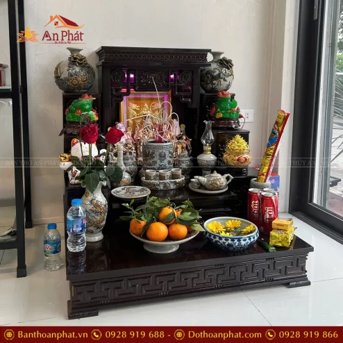 Ban Thần Tài Thổ Địa Mái Hiện Đại TT870 7 ban than tai tho dia mai hien dai tt870 3