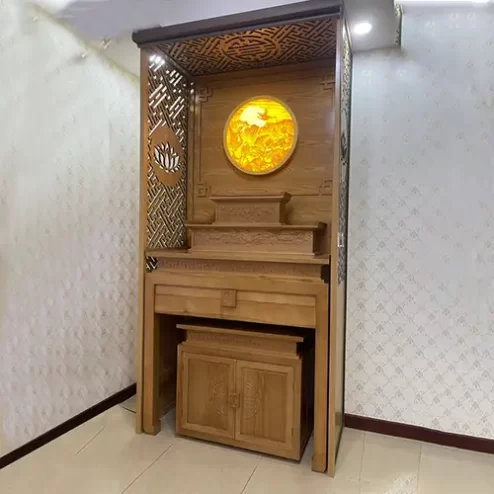 Bàn Thờ Chung Cư Gia Tiên Đẹp BTD2237