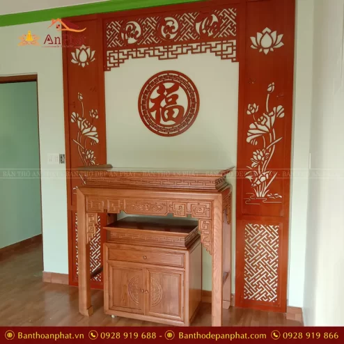 ban tho dep go go do mau trien sen lien btd2238 3