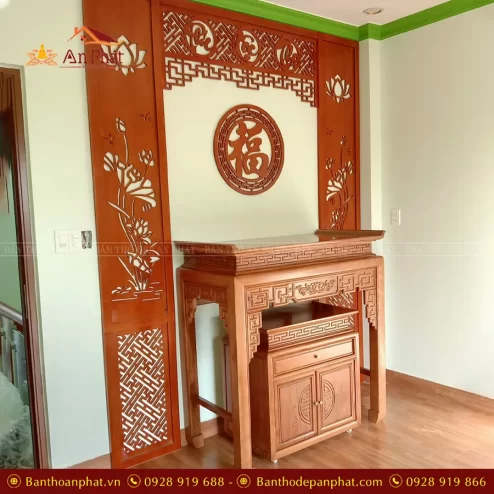 ban tho dep go go do mau trien sen lien btd2238 4