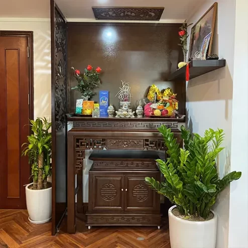 Bàn Thờ Hiện Đại Chung Cư BTD2233