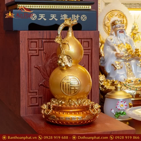 Bàn Thờ Thần Tài Cao Cấp Đồ Thờ Ngọc Hoa Sen TT903 35 ban tho than tai cao cap do tho ngoc hoa sen tt903 15