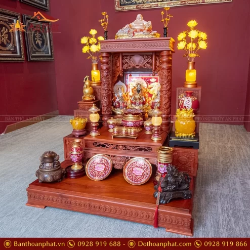 Bàn Thờ Thần Tài Đủ Đồ Thờ Cao Cấp TT886 32 ban tho than tai du do tho cao cap tt886 3