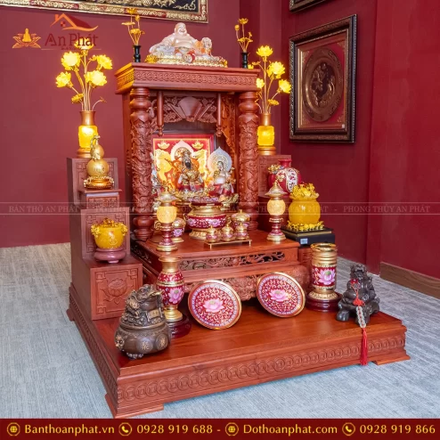 Bàn Thờ Thần Tài Đủ Đồ Thờ Cao Cấp TT886 33 ban tho than tai du do tho cao cap tt886 4