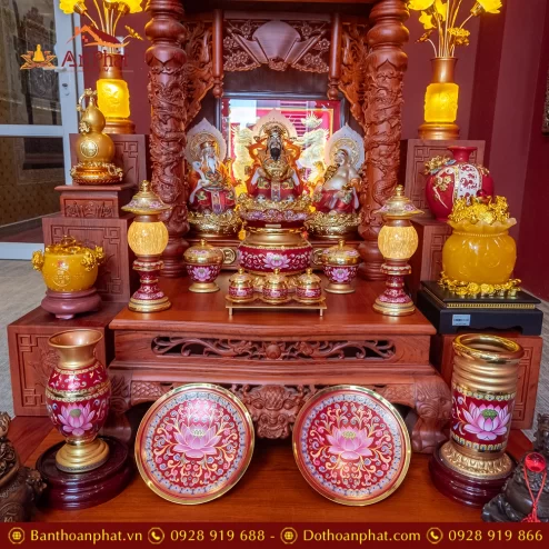 Bàn Thờ Thần Tài Đủ Đồ Thờ Cao Cấp TT886 34 ban tho than tai du do tho cao cap tt886 5