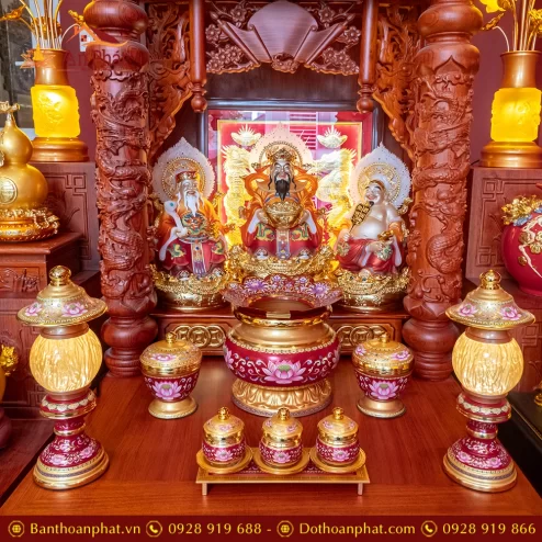 Bàn Thờ Thần Tài Đủ Đồ Thờ Cao Cấp TT886 35 ban tho than tai du do tho cao cap tt886 6