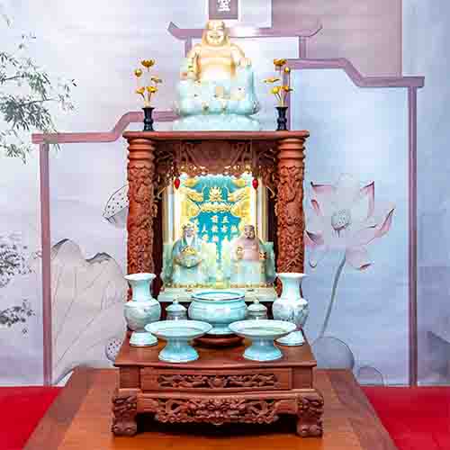Trang Chủ 87 Bàn Thờ Thần Tài Gỗ Hương Đồ Thờ Nhập Khẩu TT904