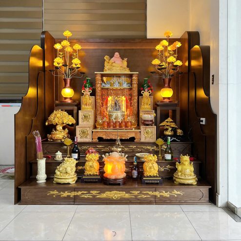 Bàn Thờ Thần Tài Hiện Đại Đẹp TT864