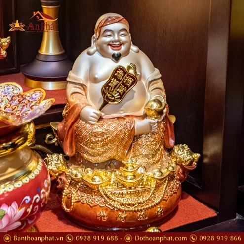 Bàn Thờ Thần Tài Nhập Khẩu Cao Cấp Đủ Đồ Thờ TT882 16 ban tho than tai nhap khau cao cap du do tho tt882 7