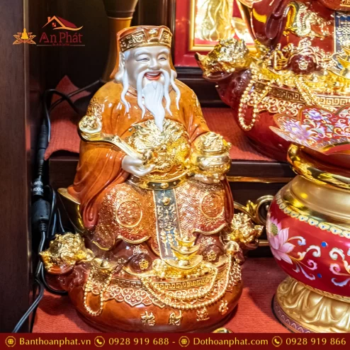 Bàn Thờ Thần Tài Nhập Khẩu Cao Cấp Đủ Đồ Thờ TT882 17 ban tho than tai nhap khau cao cap du do tho tt882 8