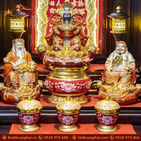 Bàn Thờ Thần Tài Nhập Khẩu Cao Cấp Đủ Đồ Thờ TT882 18 ban tho than tai nhap khau cao cap du do tho tt882 9