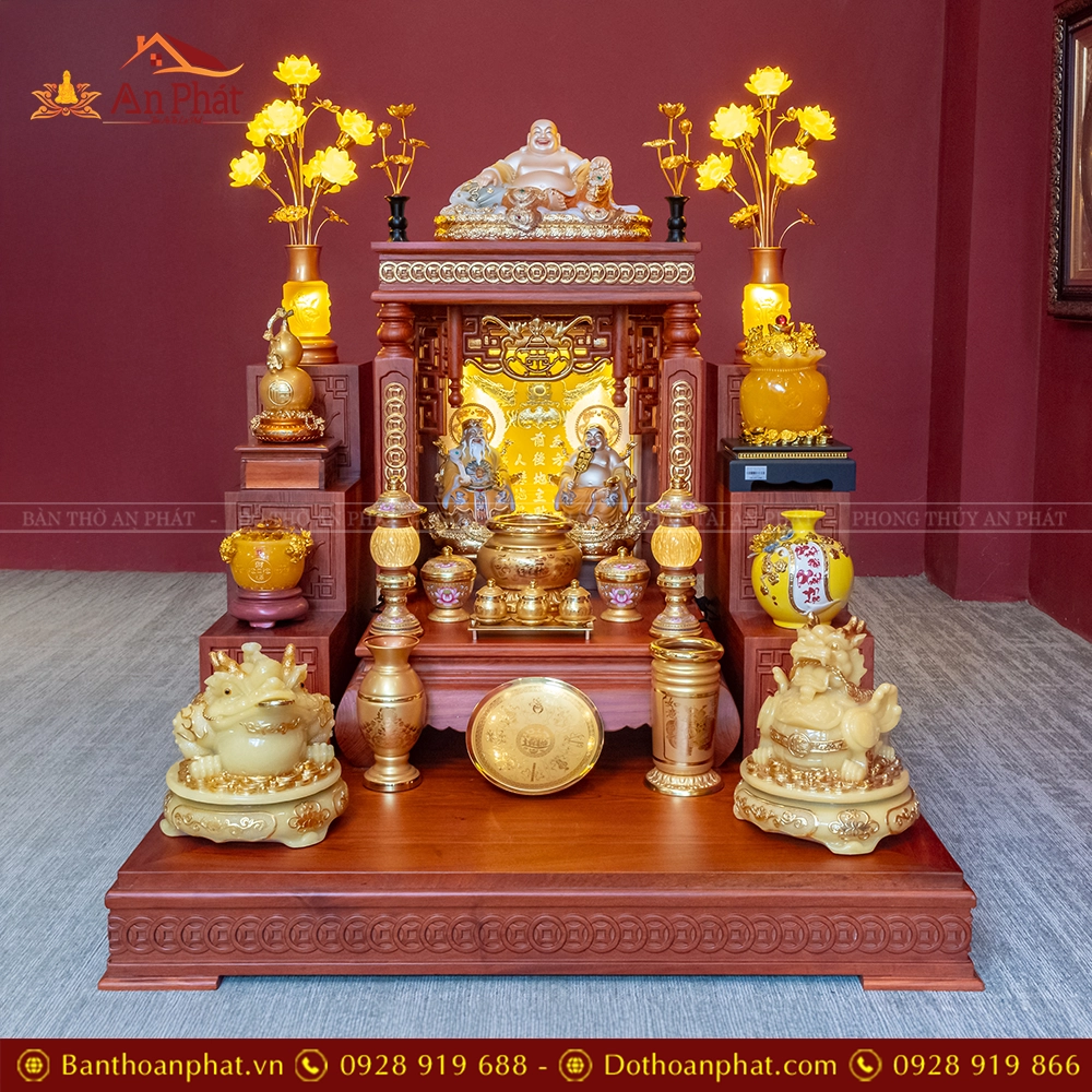 Bàn Thờ Thần Tài Ông Địa Đồ Thờ Cao Cấp TT883 41 Bàn Thờ Thần Tài Ông Địa Đồ Thờ Cao Cấp TT883