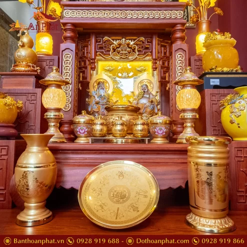 Bàn Thờ Thần Tài Ông Địa Đồ Thờ Cao Cấp TT883 26 ban tho than tai ong dia do tho cao cap tt883 7