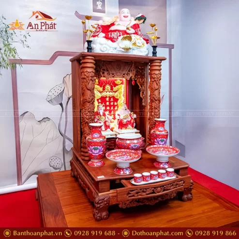 Bàn Thờ Thần Tài Thổ Địa Gỗ Hương Cào Cấp TT900 13 ban tho than tai tho dia go huong cao cap tt900 3