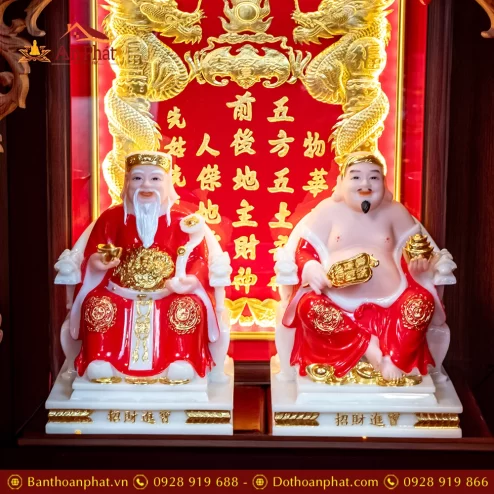 Bàn Thờ Thần Tài Thổ Địa Gỗ Hương Cào Cấp TT900 16 ban tho than tai tho dia go huong cao cap tt900 6