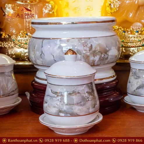 Bàn Thờ Thần Tài Thổ Địa Gỗ Hương Đủ Đồ Thờ TT902 32 ban tho than tai tho dia go huong du do tho tt902 13