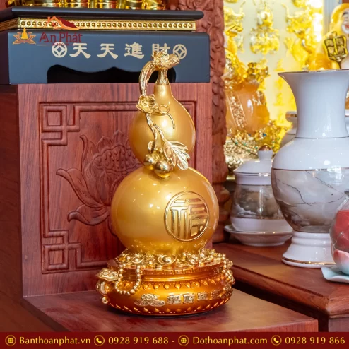 Bàn Thờ Thần Tài Thổ Địa Gỗ Hương Đủ Đồ Thờ TT902 35 ban tho than tai tho dia go huong du do tho tt902 16