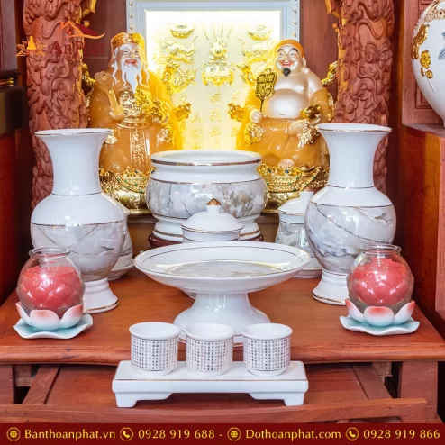 Bàn Thờ Thần Tài Thổ Địa Gỗ Hương Đủ Đồ Thờ TT902 26 ban tho than tai tho dia go huong du do tho tt902 7