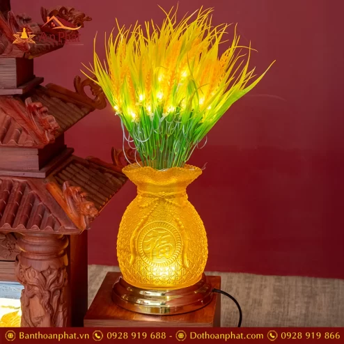 Bàn Thờ Thần Tài Thổ Địa Gỗ Hương Đủ Đồ Thờ TT902 28 ban tho than tai tho dia go huong du do tho tt902 9