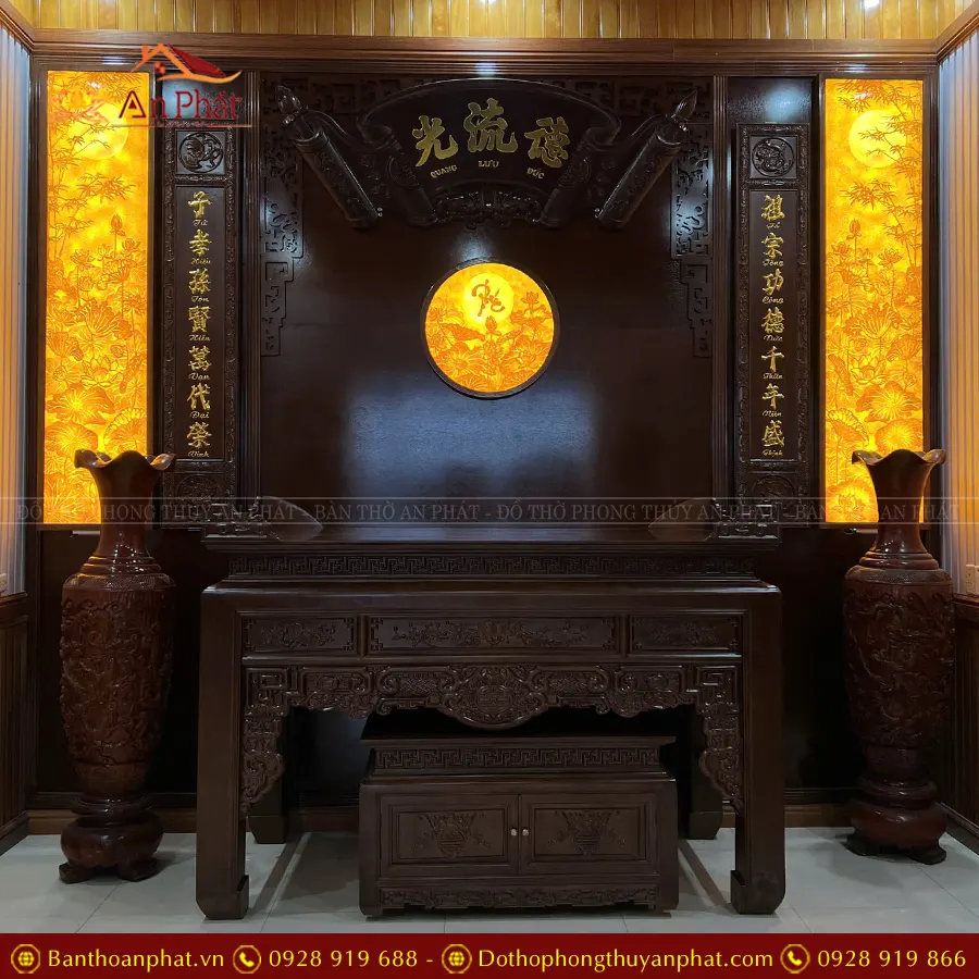Không Gian Phòng Thờ Đẹp Cao Cấp KGT418 9 Không Gian Phòng Thờ Đẹp Cao Cấp KGT418