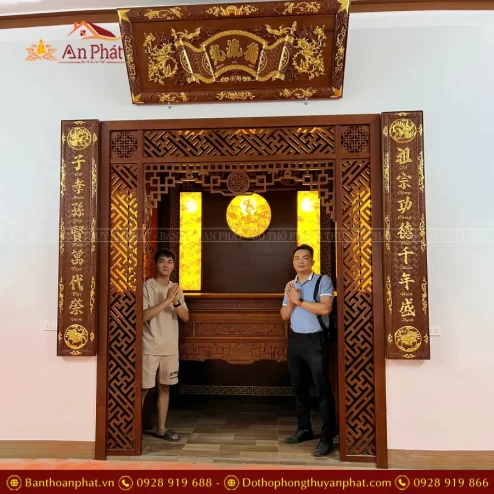 khong gian tho dep ket hop phong khach kgt422 5