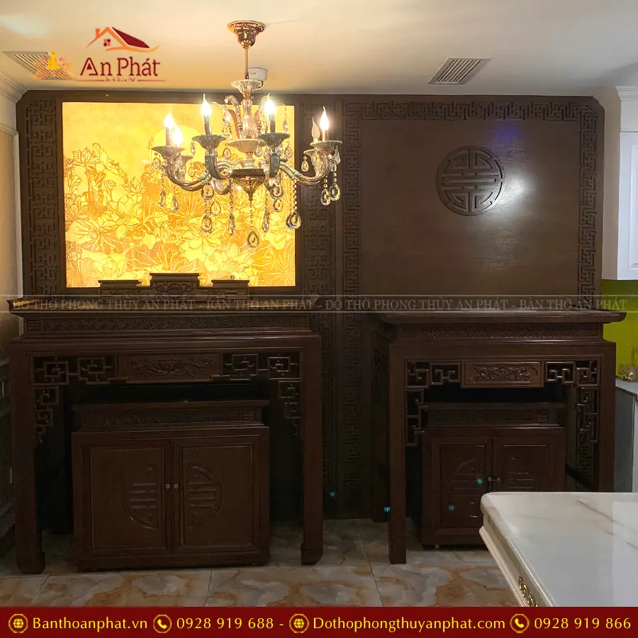 Phòng Thờ Phật Và Gia Tiên Cho Nhà Phố KGT420 9 Phòng Thờ Phật Và Gia Tiên Cho Nhà Phố KGT420