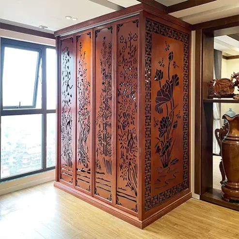 Vách Ngăn Bàn Thờ Chung Cư VN363