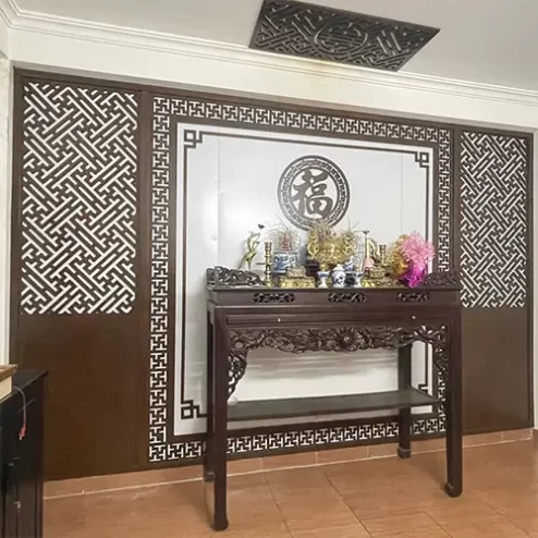 Vách Ốp Phòng Thờ Đẹp VN359